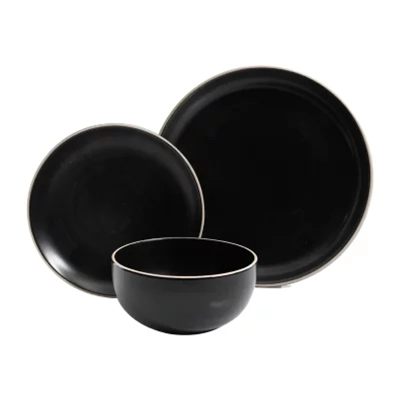 Gibson Rockaway 12-pc. Stoneware Dinnerware Set