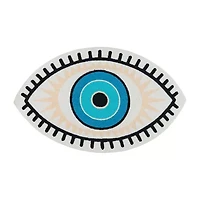 Momeni Cucina All Seeing Eye Washable Indoor Outdoor Rugs