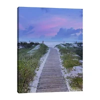 Lumaprints Sunrise Walk Canvas Art