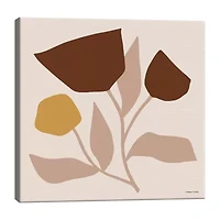 Lumaprints Modern Graphic Floral Stem Canvas Art