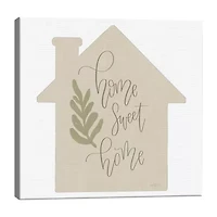 Lumaprints Home Sweet Home Modern Canvas Art