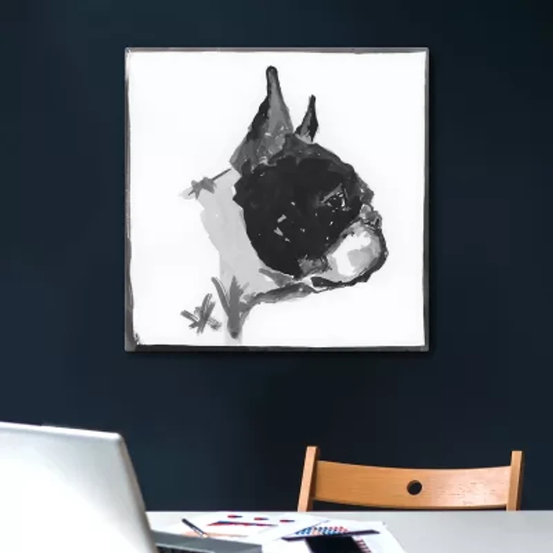 Lumaprints Boston Terrier Traditional Canvas Art