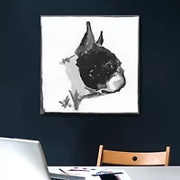 Lumaprints Boston Terrier Traditional Canvas Art