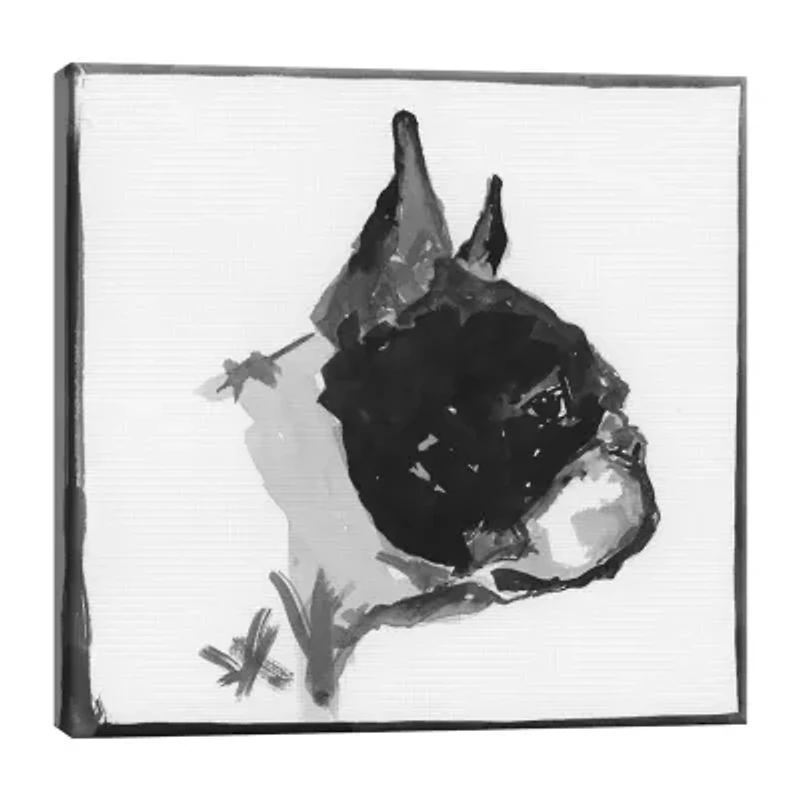 Lumaprints Boston Terrier Traditional Canvas Art