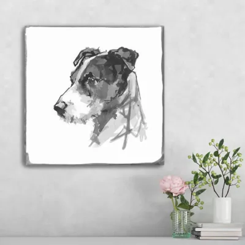 Lumaprints Fox Terrier Traditional Canvas Art