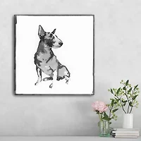 Lumaprints Bull Terrier Traditional Canvas Art