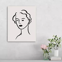 Lumaprints Figurative Face I Modern Canvas Art