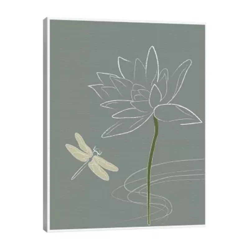 Lumaprints Japanese Art Style Drawing Canvas Art