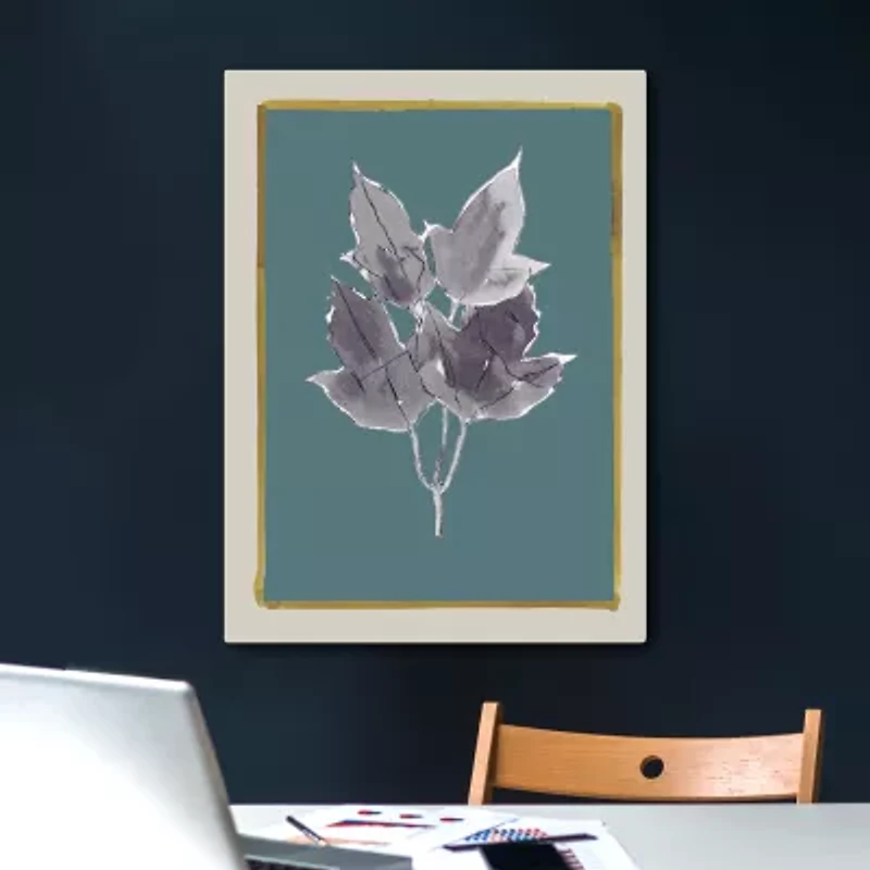 Lumaprints Botanic Yellow Ii Modern Canvas Art