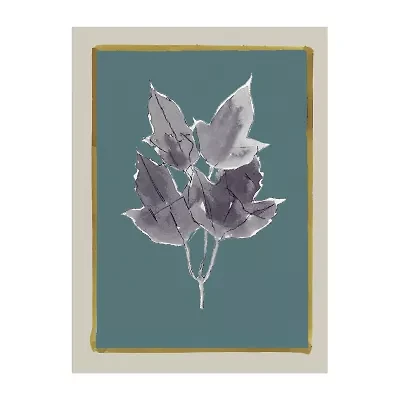 Lumaprints Botanic Yellow Ii Modern Canvas Art