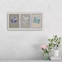 Lumaprints Three Botanicals I Modern Canvas Art