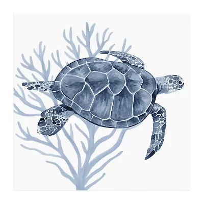 Lumaprints Deep Blue Sea Xvii Coastal Canvas Art