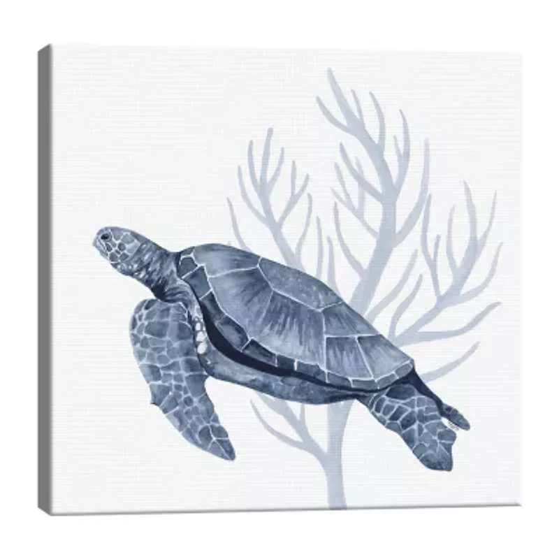 Lumaprints Deep Blue Sea Xviii Coastal Canvas Art