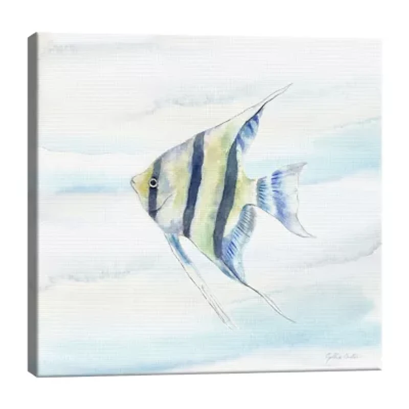 Lumaprints Great Blue Sea Ix Coastal Canvas Art