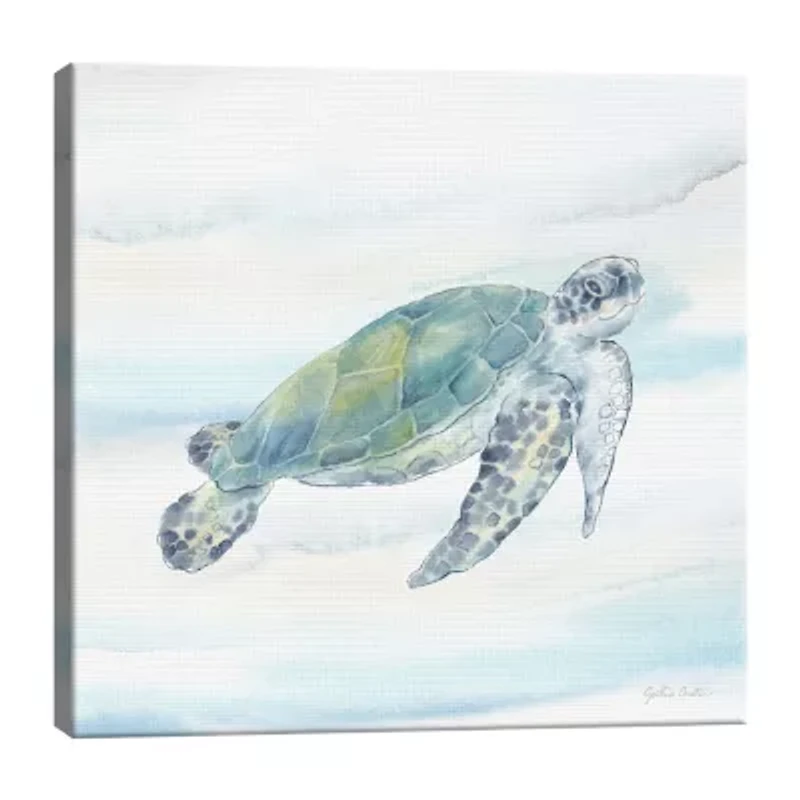 Lumaprints Great Blue Sea Xii Canvas Art