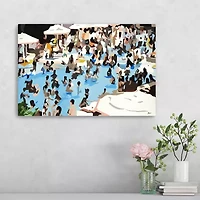 Lumaprints Sheepool Contemporary Canvas Art