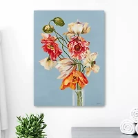 Lumaprints Paper Poppies Canvas Art