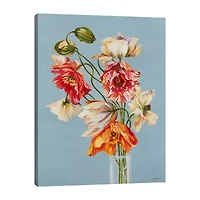 Lumaprints Paper Poppies Canvas Art