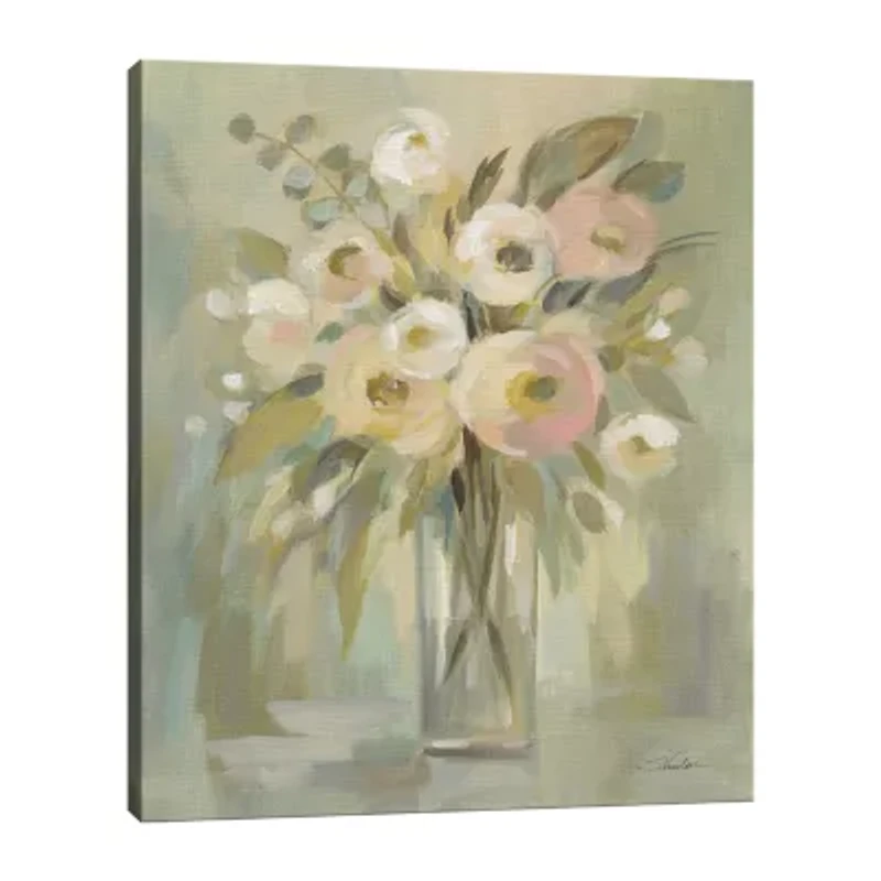 Lumaprints Painterly Strokes Floral Canvas Art