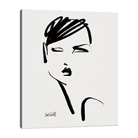 Lumaprints Brush Portrait Iv Canvas Art