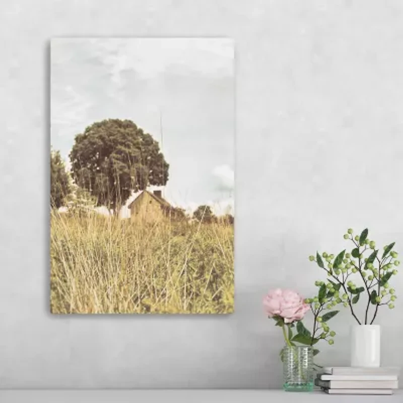 Lumaprints Grass And Sky Light Canvas Art