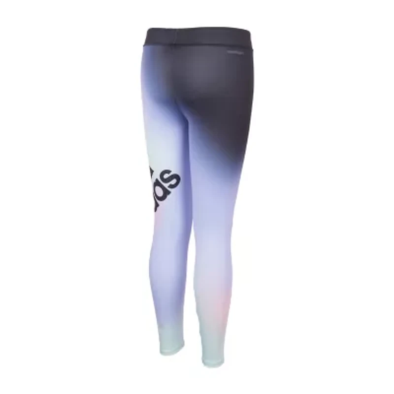 adidas Big Kid Girls Mid Rise Active Full Length Leggings