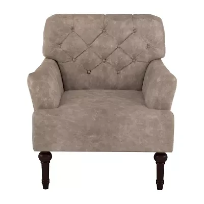 Chariot Tufted Upholstered Armchair