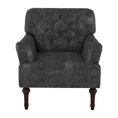 Chariot Tufted Upholstered Armchair