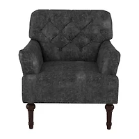 Chariot Tufted Upholstered Armchair