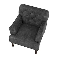Chariot Tufted Upholstered Armchair