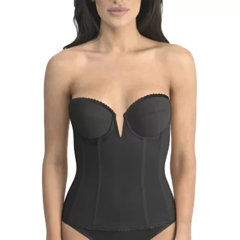 Dominique Vivienne V Wire Low Back Strapless Bra - 8990