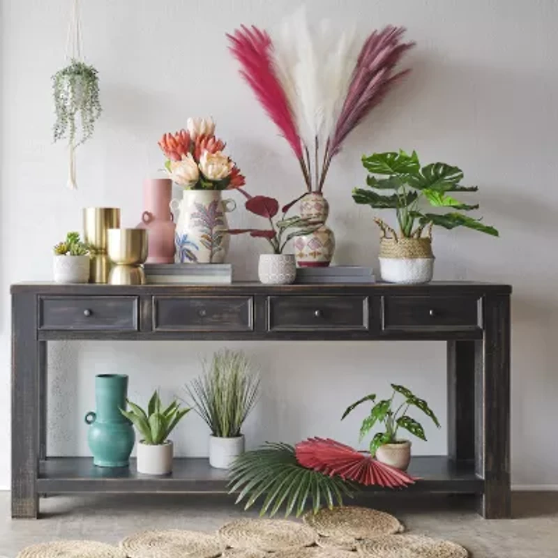 Distant Lands 16" Potted Grass Artificial Plant