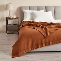 Linery All Season Waffle Weave Blanket