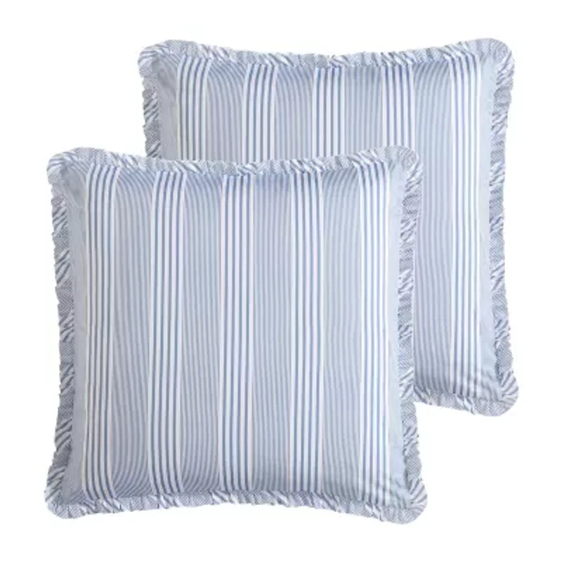Laura Ashley Branch Toile 7-pc. Midweight Comforter Set