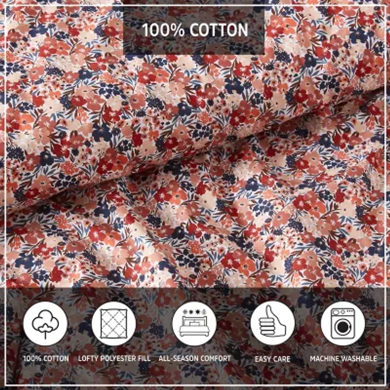 Wrangler Prairie Floral Duvet Cover Set