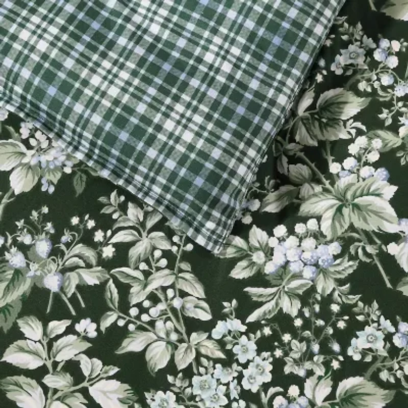 Laura Ashley Bramble Floral Duvet Cover Set