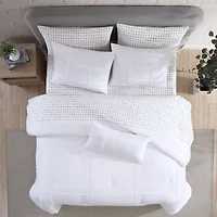 City Scene Solid Microfiber Duvet Cover Set