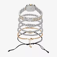 American Exchange Womens Two Tone Bracelet Watch A1864s-42-B34