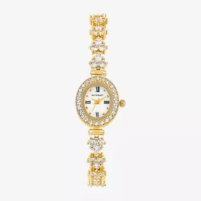 Danecraft Womens Gold Tone Bracelet Watch Dc11809g-42-E27