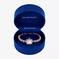 Danecraft Womens Gold Tone Bracelet Watch Dc11808g-42-E27