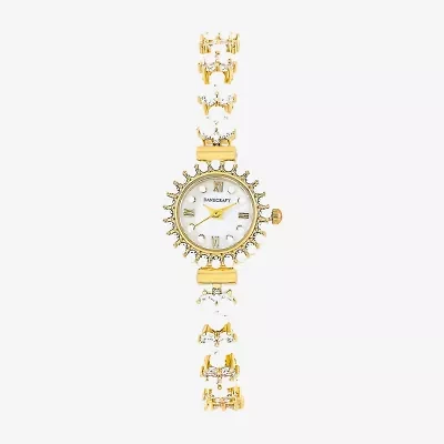 Danecraft Womens Gold Tone Bracelet Watch Dc11810g-42-E27