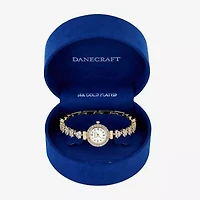 Danecraft Womens Gold Tone Bracelet Watch Dc11810g-42-E27