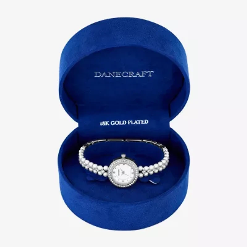 Danecraft Womens Silver Tone Bracelet Watch Dc09388s-42-E28
