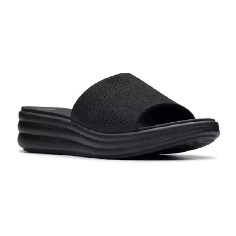 Clarks Cloudsteppers Womens Drift Twist Slide Sandals