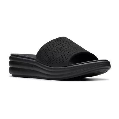 Clarks Cloudsteppers Womens Drift Twist Slide Sandals