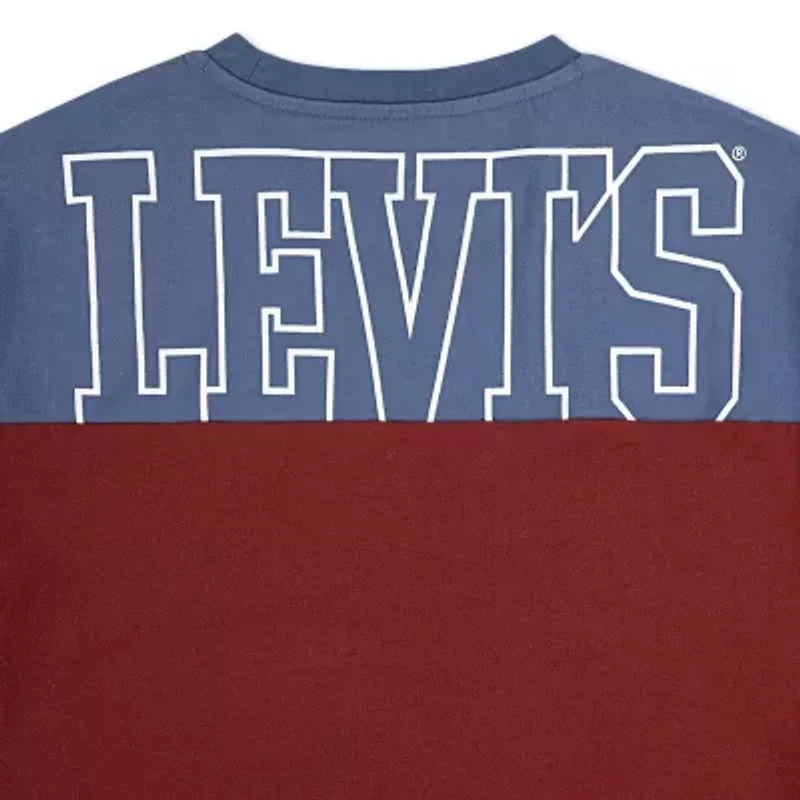 Levi's Big Kid Boys Crew Neck Short Sleeve Regular Fit Graphic T-Shirt