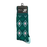 J. Ferrar Dress Mens 1 Pair Crew Socks