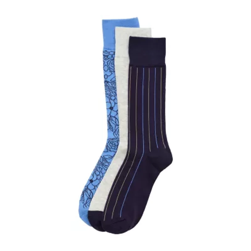 Stafford Super Soft Lux Mens 3 Pair Crew Socks