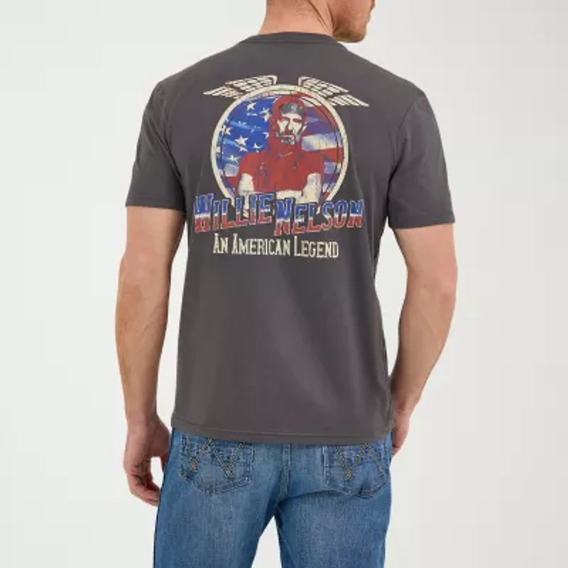 Wrangler Mens Short Sleeve Regular Fit Graphic T-Shirt