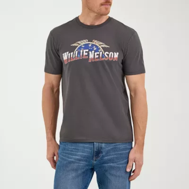 Wrangler Mens Short Sleeve Regular Fit Graphic T-Shirt